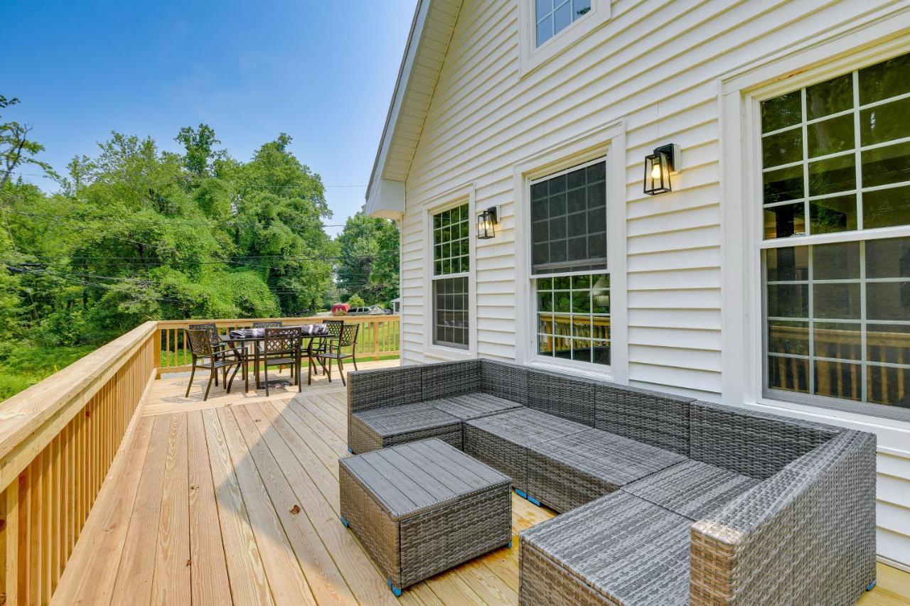 Family-Friendly Chesapeake Beach House With Deck! 빌라 외부 사진